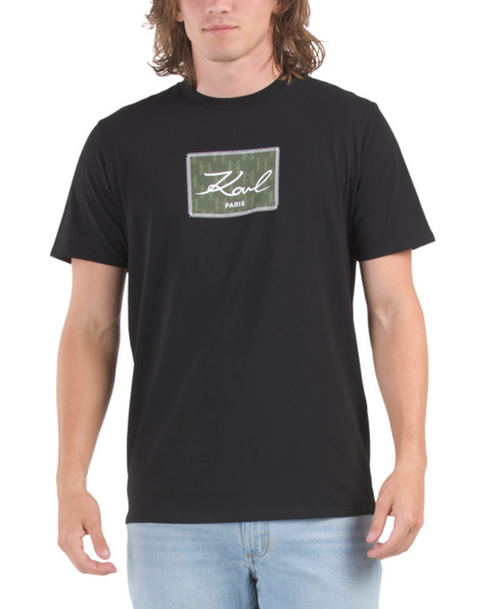 Playera Karl Lagerfeld Square Logo