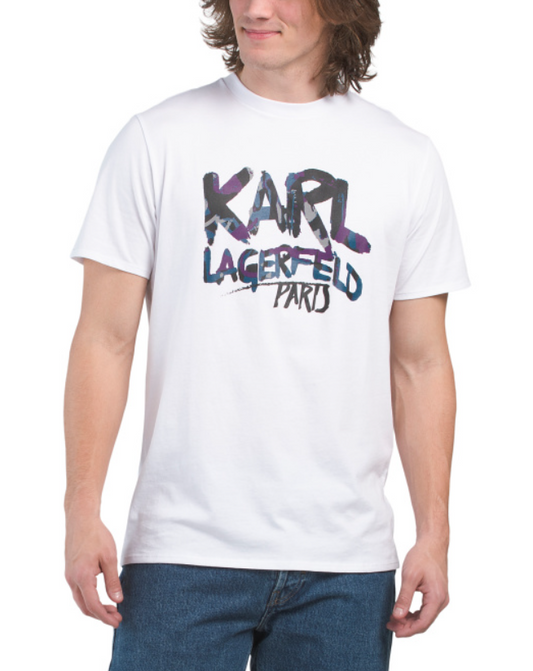 Playera Karl Lagerfeld Graffiti Logo